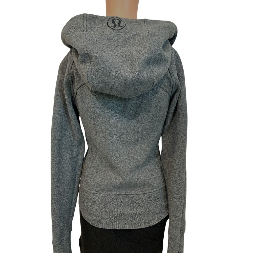 lululemon athletica Gray Hooded Sweatshirt